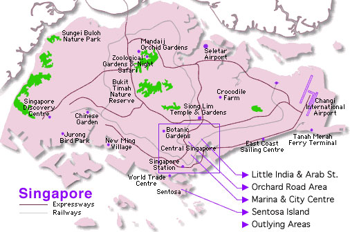 Singapore Map